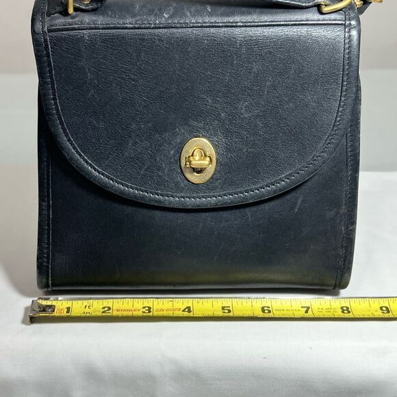 Vintage Coach Regina Top Handle Crossbody Bag 9983 Authentic - Picture 12 of 16